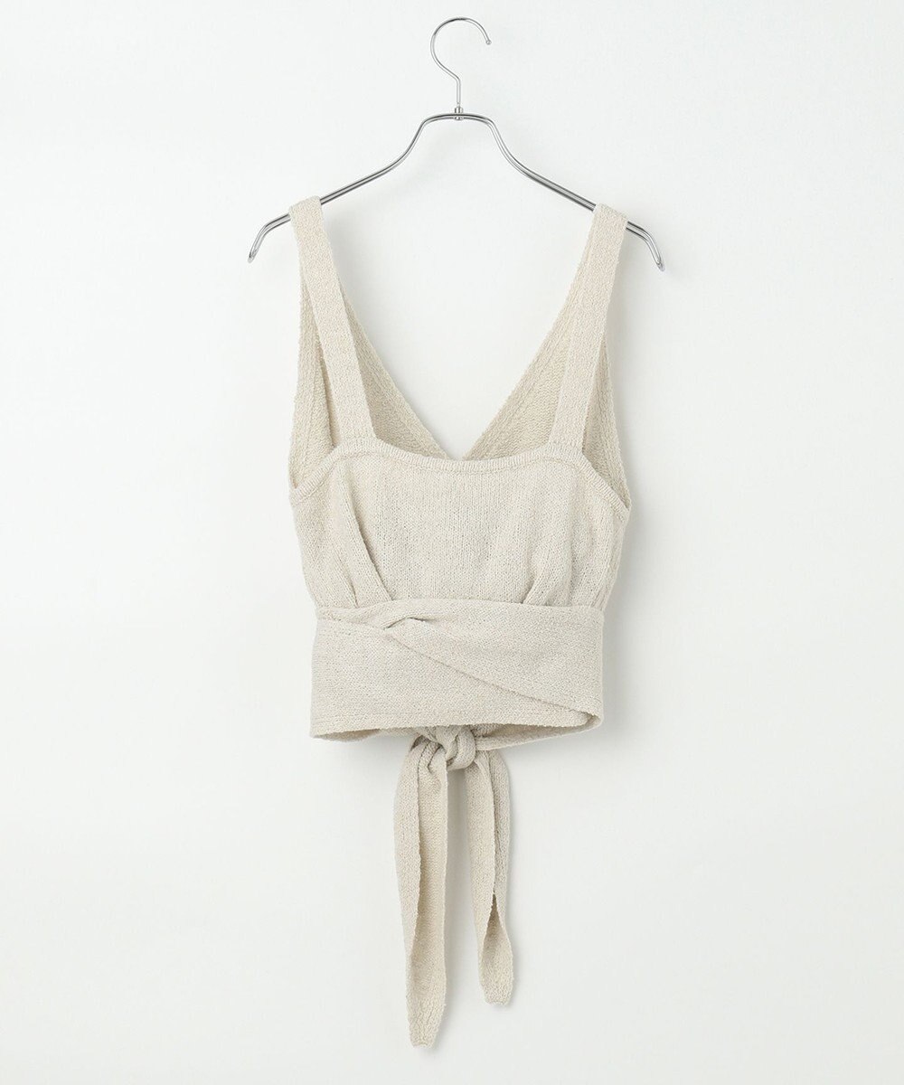 #Newans 【洗える】カシミヤブレンドバルキーニットビスチェ 