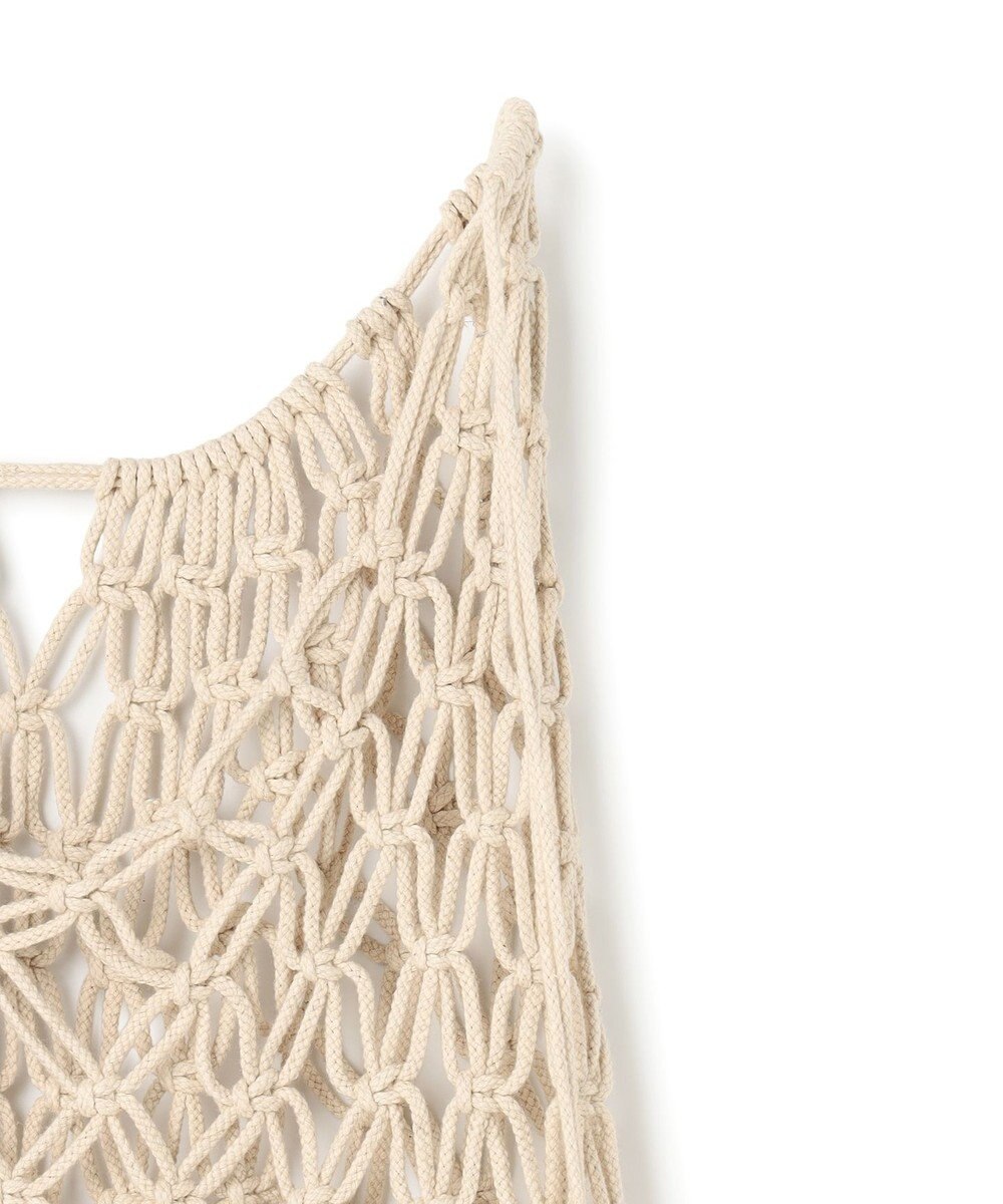 uncrave マクラメニット 2WAYキャミソール 