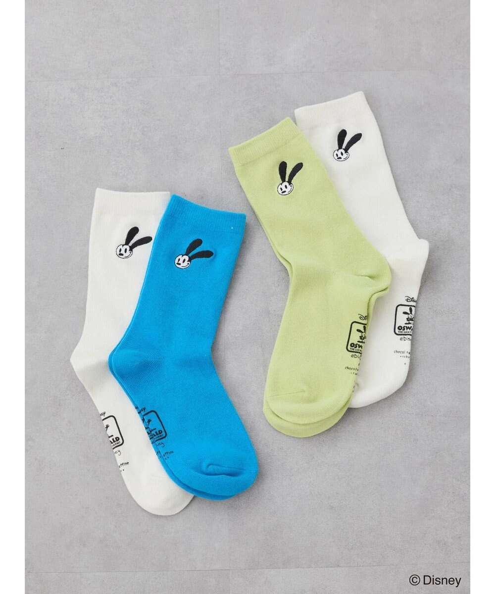 Green Parks オズワルド／ＳＥＴ２点　ワンポイント刺繍ソックス 