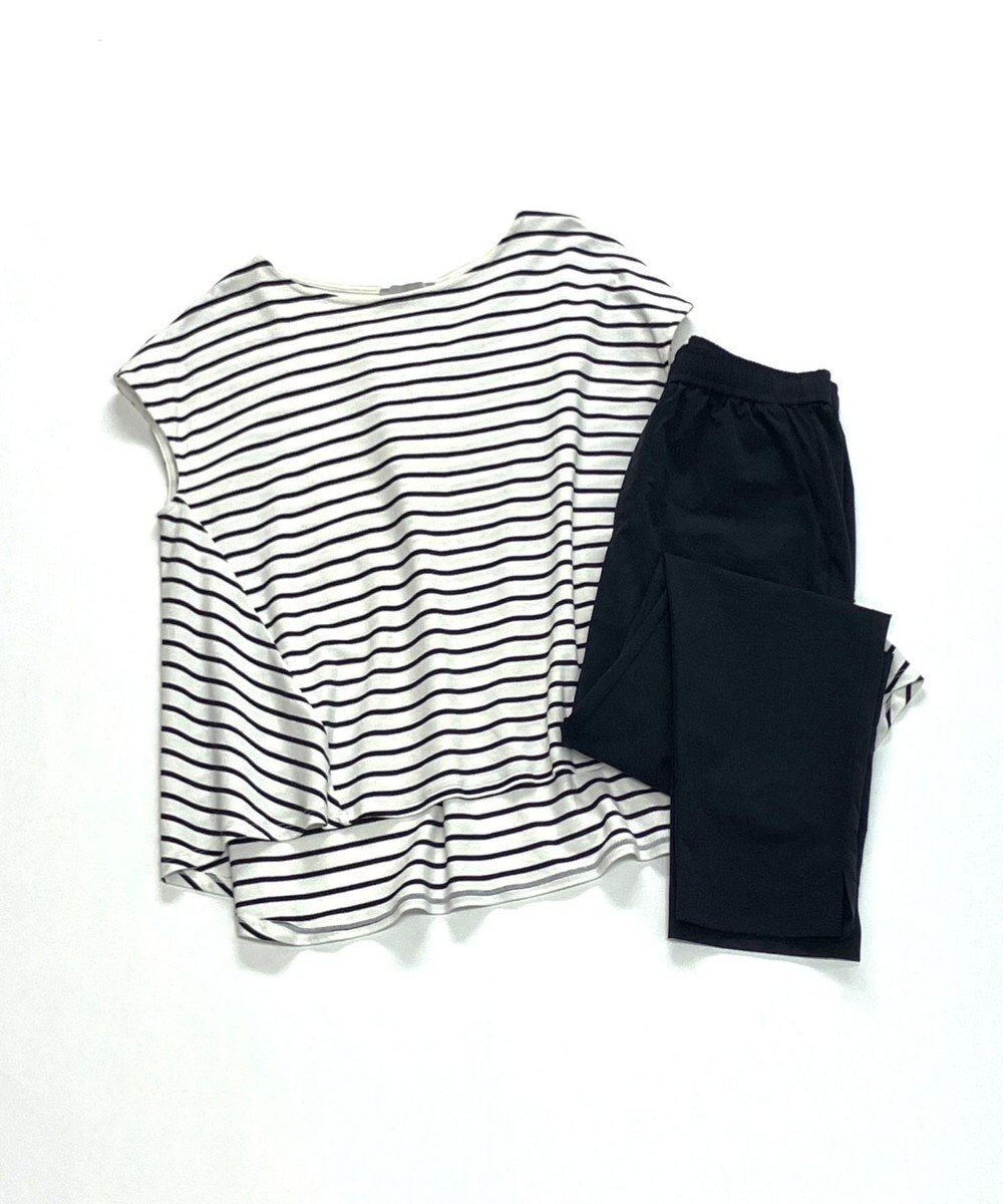 ONWARD Reuse Park スタッフおすすめ！コーデ商品/サイズL【UNFILO】カットソー春夏×パンツ春夏 