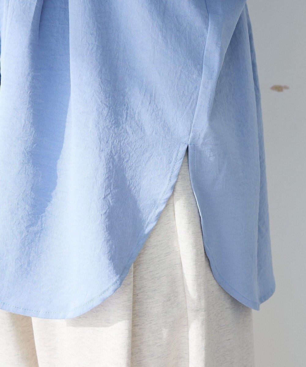 Green Parks 【WEB限定】ドロストシャーリングウエストタックシャツⅡ 