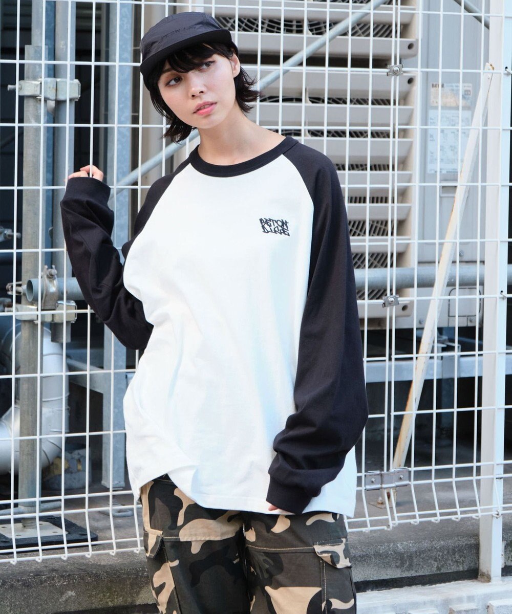 WEGO 【ユニセックス着用ITEM】ラグラングラフィックBIG　T（LS） 