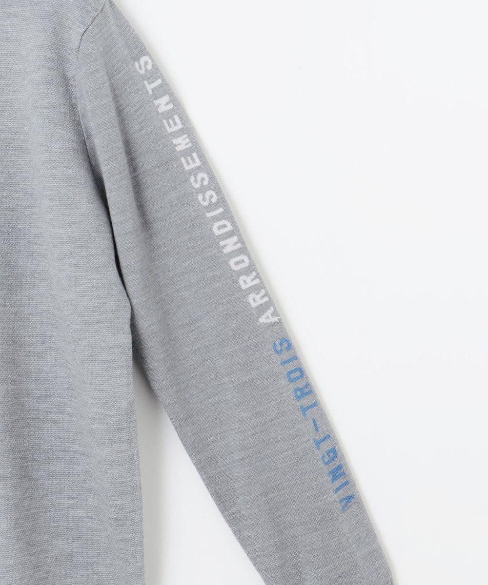 23区GOLF 【MEN】【ウォッシャブル】ウールブレンド アーガイル ニット 