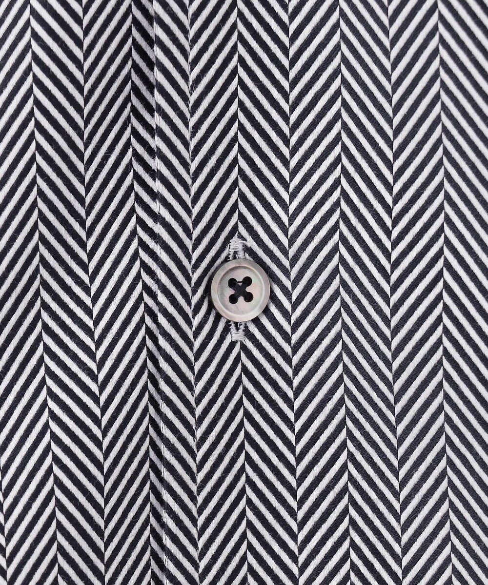 JOSEPH HOMME クレイジーツイルへリンボン　イタリアンカラーシャツ 