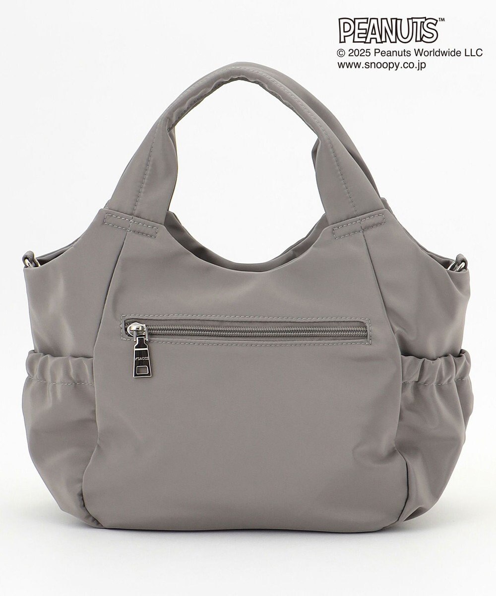 Y'SACCS SNOOPYデザイン　ギャザー2wayミニトート 