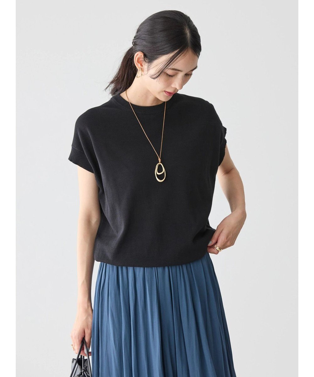 AMERICAN HOLIC フレンチスリーブニットプルオーバー 