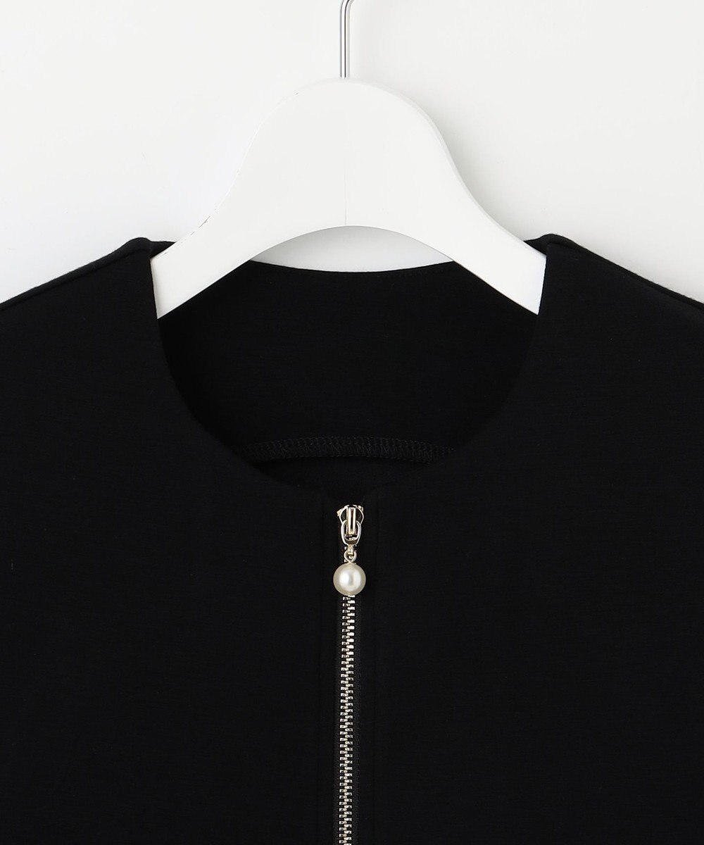 Feroux 【洗える】ペプラム ダンボールジレ 