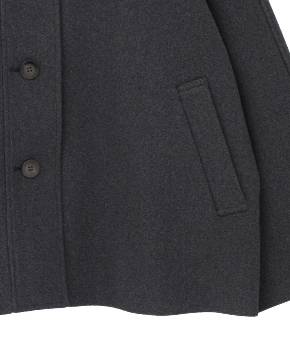 CRAFT STANDARD BOUTIQUE スタンドカラーメルトンショートコート 