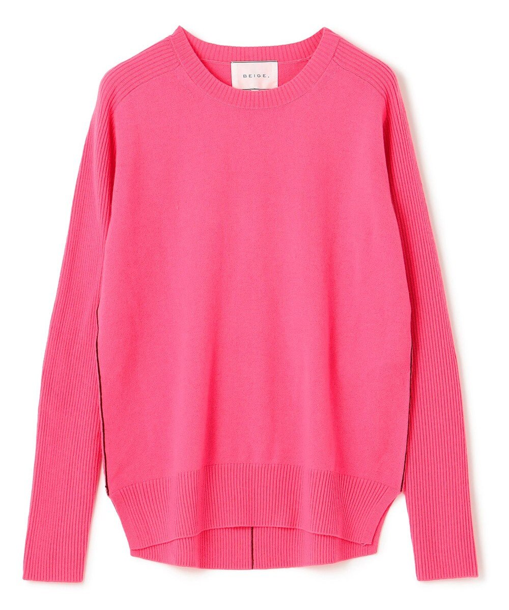 BEIGE， RIGNY / クルーネックニット 