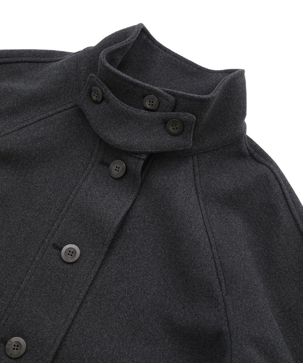 CRAFT STANDARD BOUTIQUE スタンドカラーメルトンショートコート 