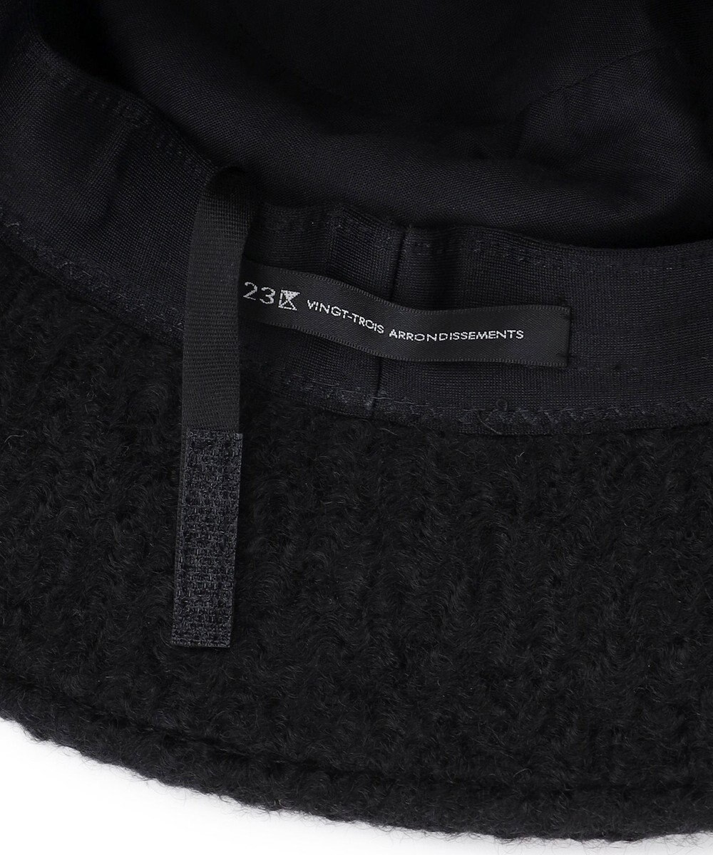 23区 【見上愛さん着用】プードルボア バケットハット 