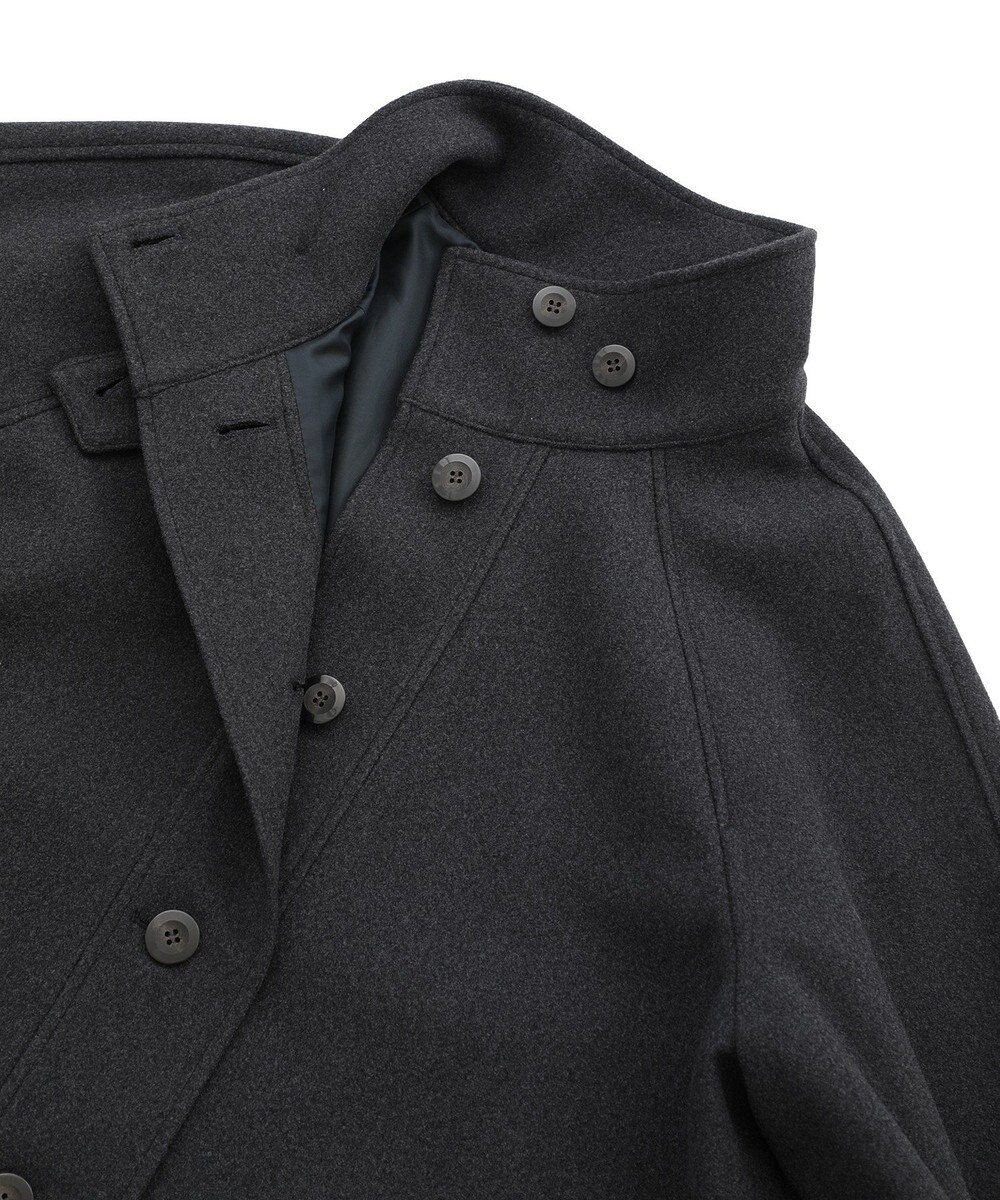 CRAFT STANDARD BOUTIQUE スタンドカラーメルトンショートコート 