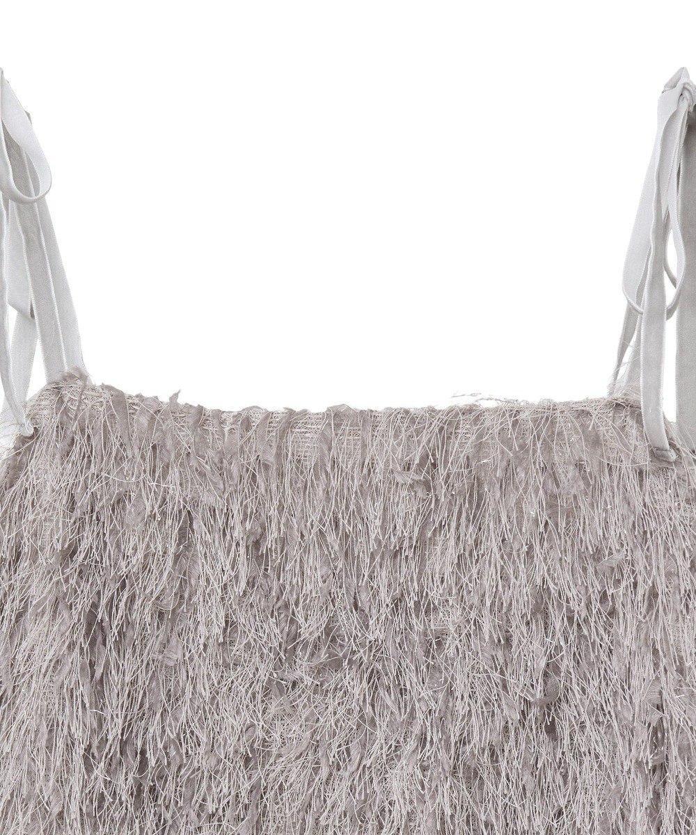 earth music&ecology ラメミックスフェザービスチェ 