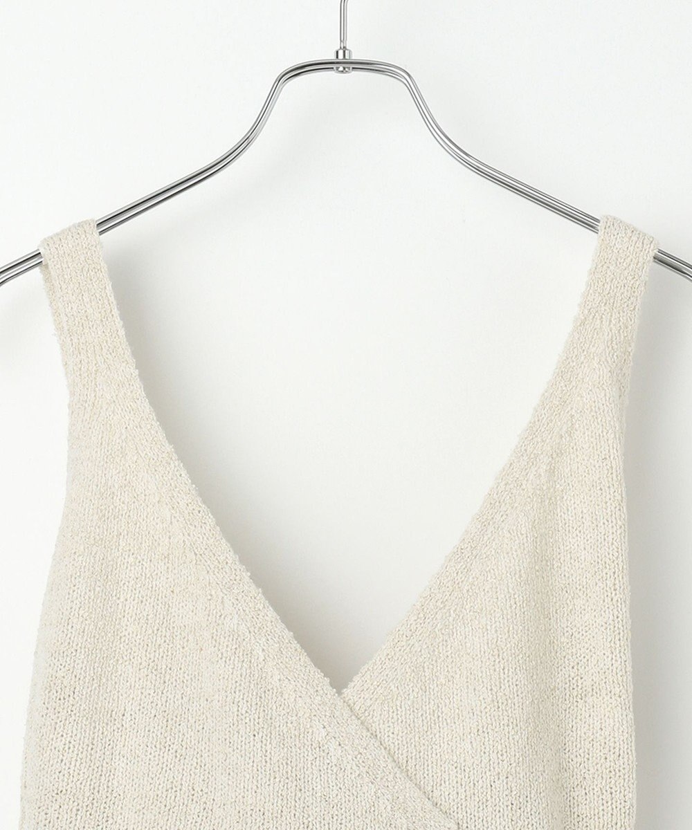 #Newans 【洗える】カシミヤブレンドバルキーニットビスチェ 