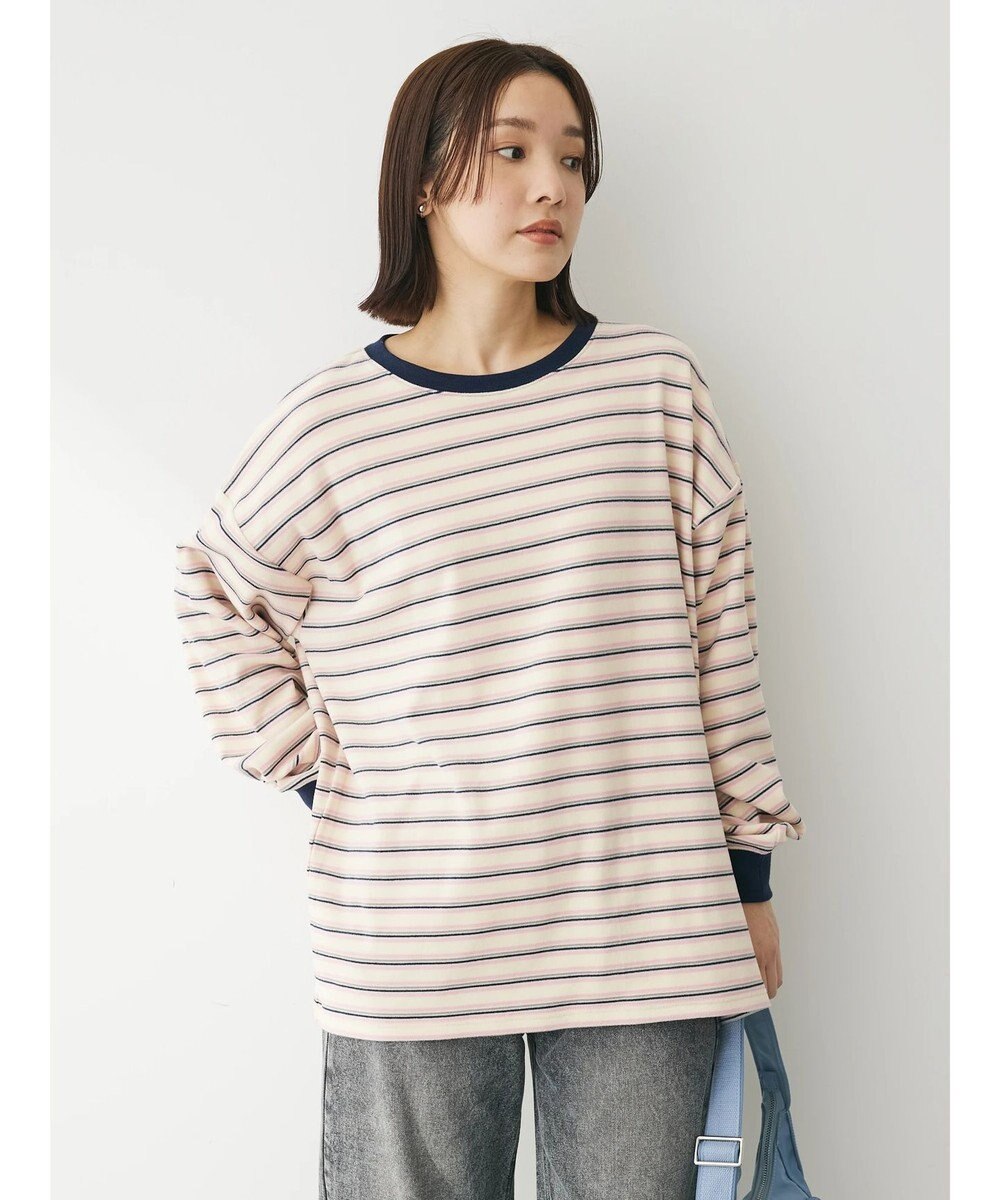 Green Parks マシュマロタッチボーダープルオーバー 