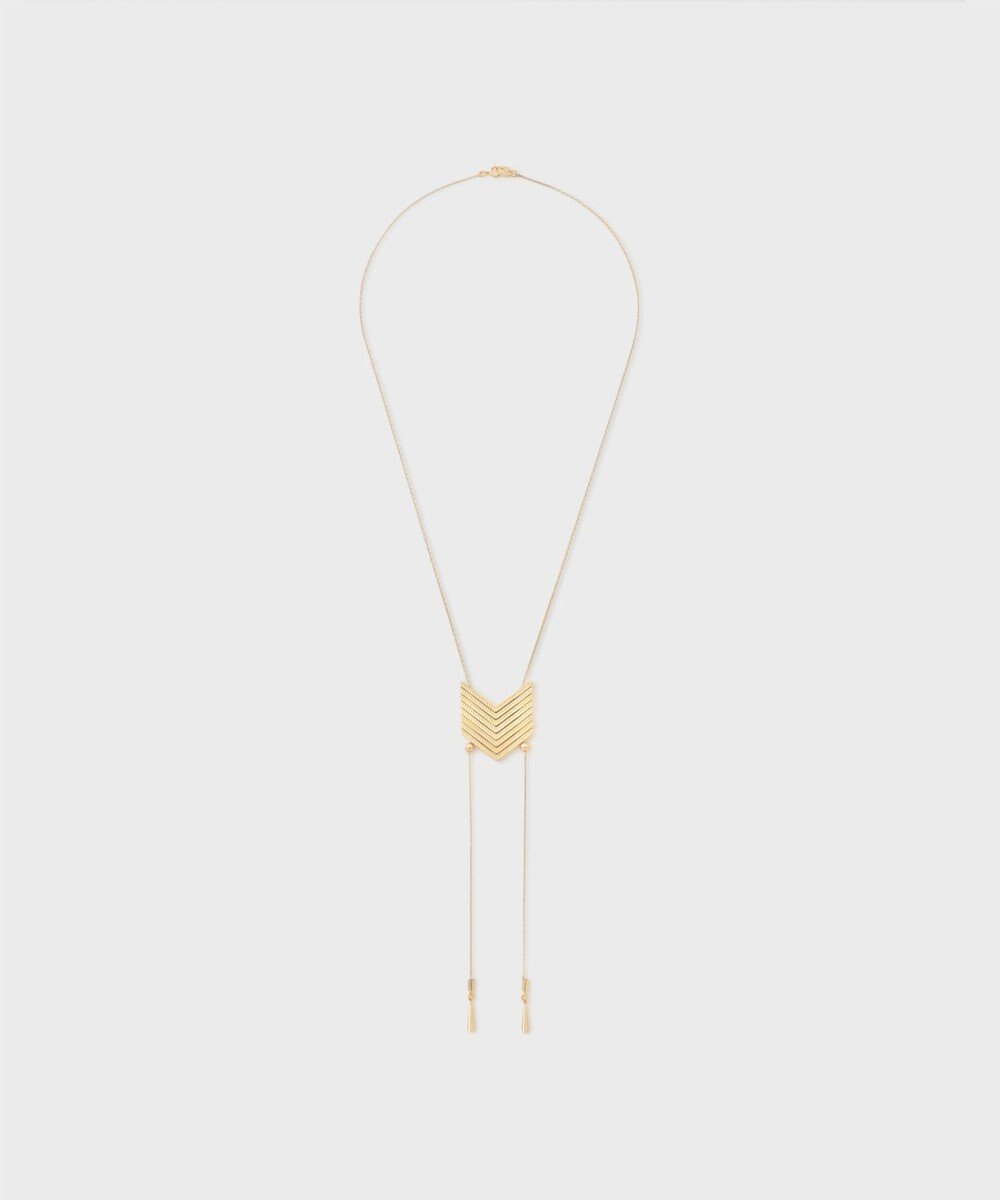 GRACE CONTINENTAL Vシルエットネックレス 