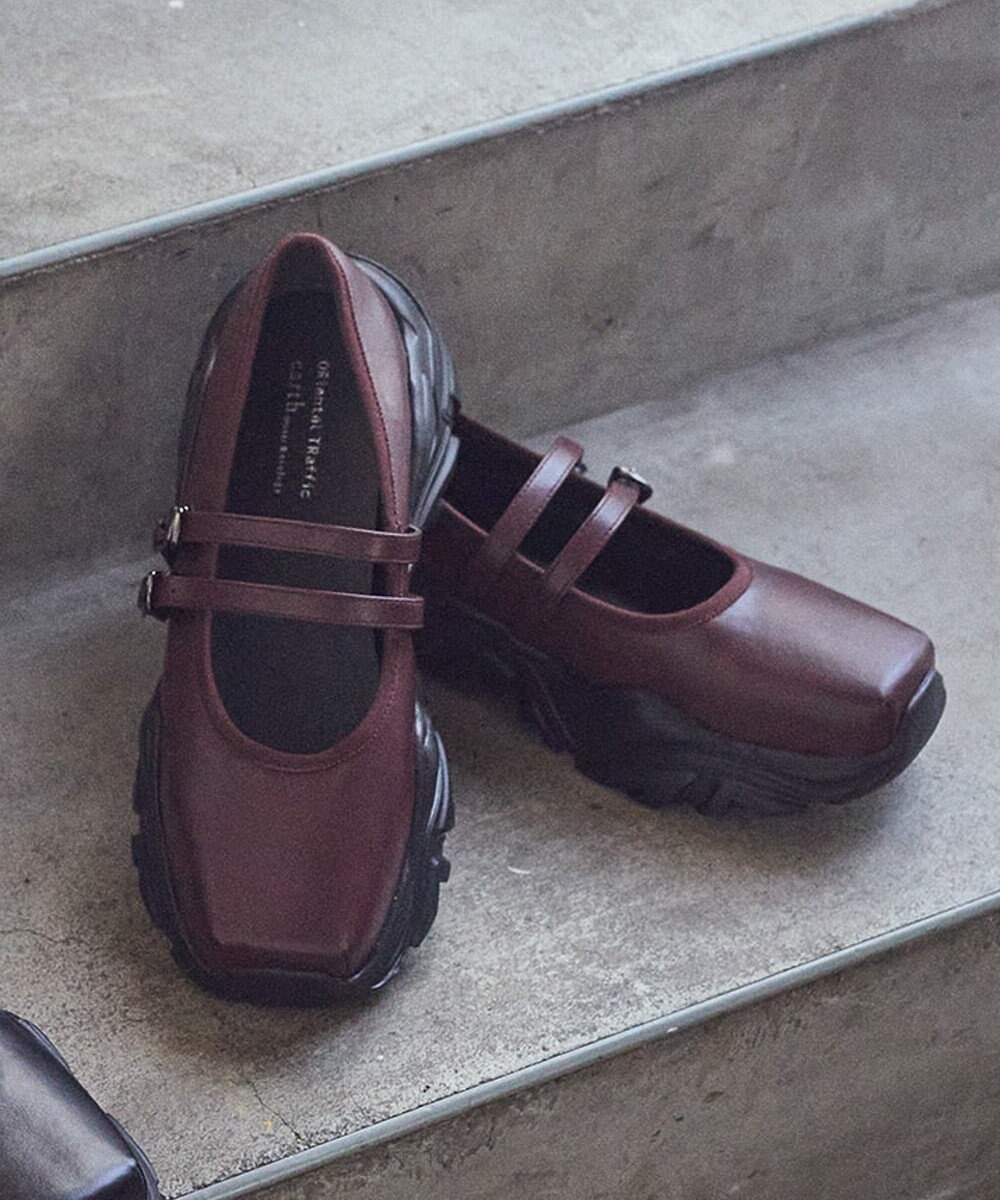 earth music&ecology ＯＲｉｅｎｔａｌ　ＴＲａｆｆｉｃ　メリージェーンスニーカー 