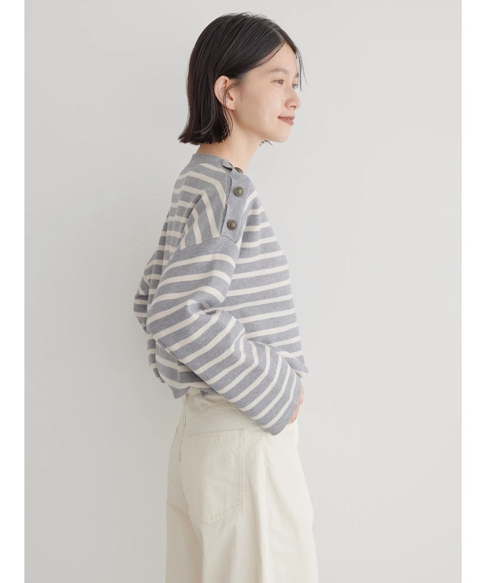 AMERICAN HOLIC バイパチショルダーボタンニットプルオーバー 