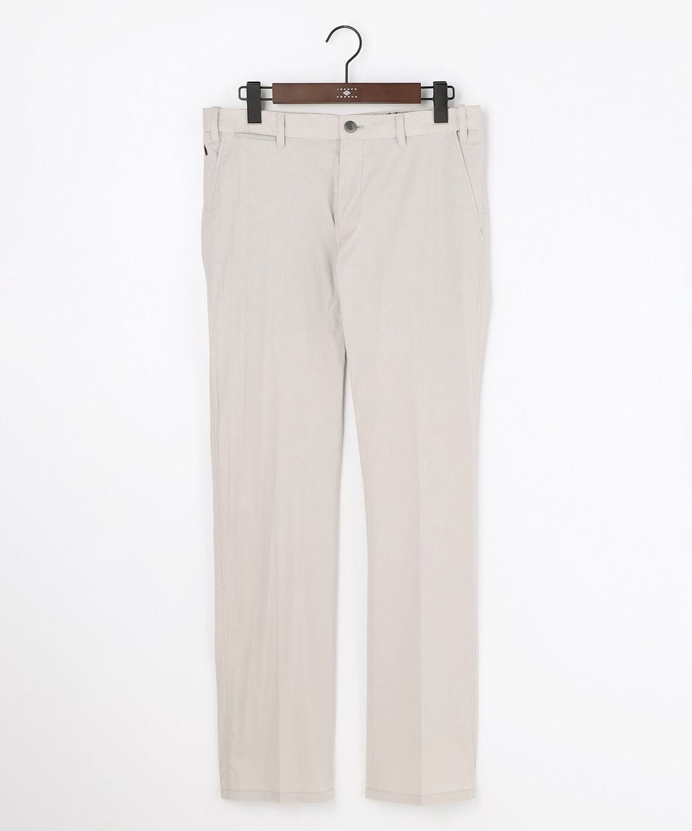 JOSEPH ABBOUD 【キングサイズ・ウエストも伸びる!/ストレッチ/軽量/Eco撥水/オーガニックコットン使用】マイクロピケストレッチ パンツ 