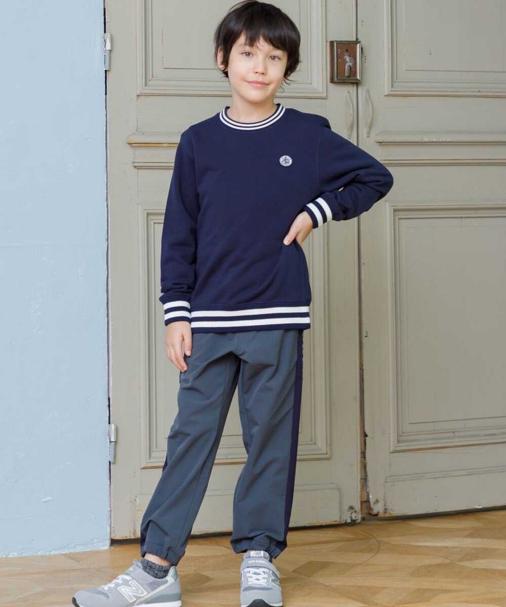 J.PRESS KIDS 【100-130cm】BICOLOR LINE COMBI トレーナー 