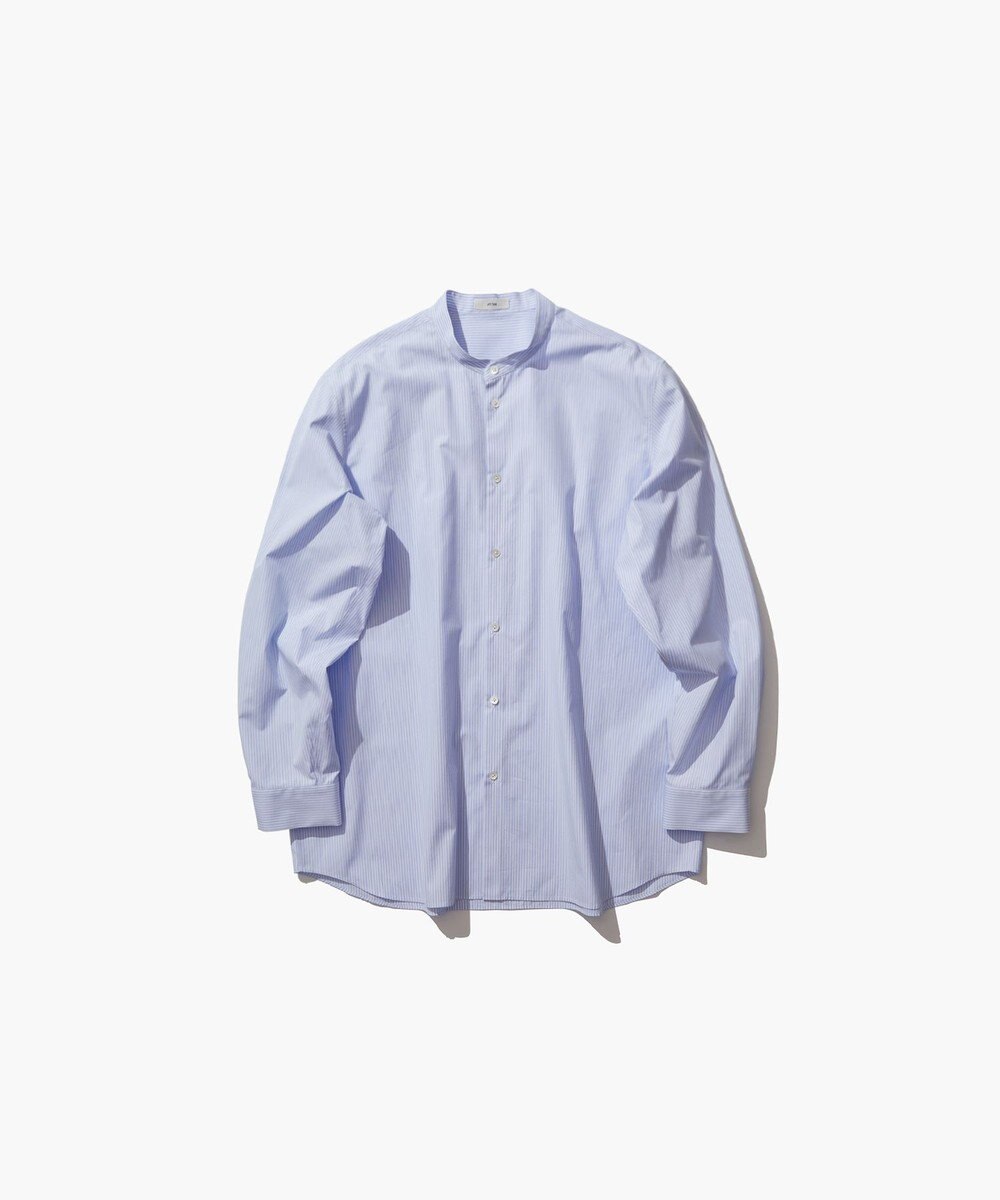 SUVIN BROAD | バンドカラーシャツ - UNISEX / ATON | ファッション通販 【公式通販】オンワード・クローゼット