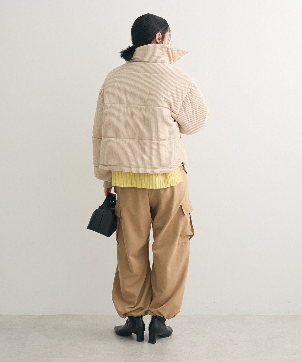 Green Parks ・ｓｗｉｎｇ　ｂｙ　コーデュロイスタンドブルゾン 