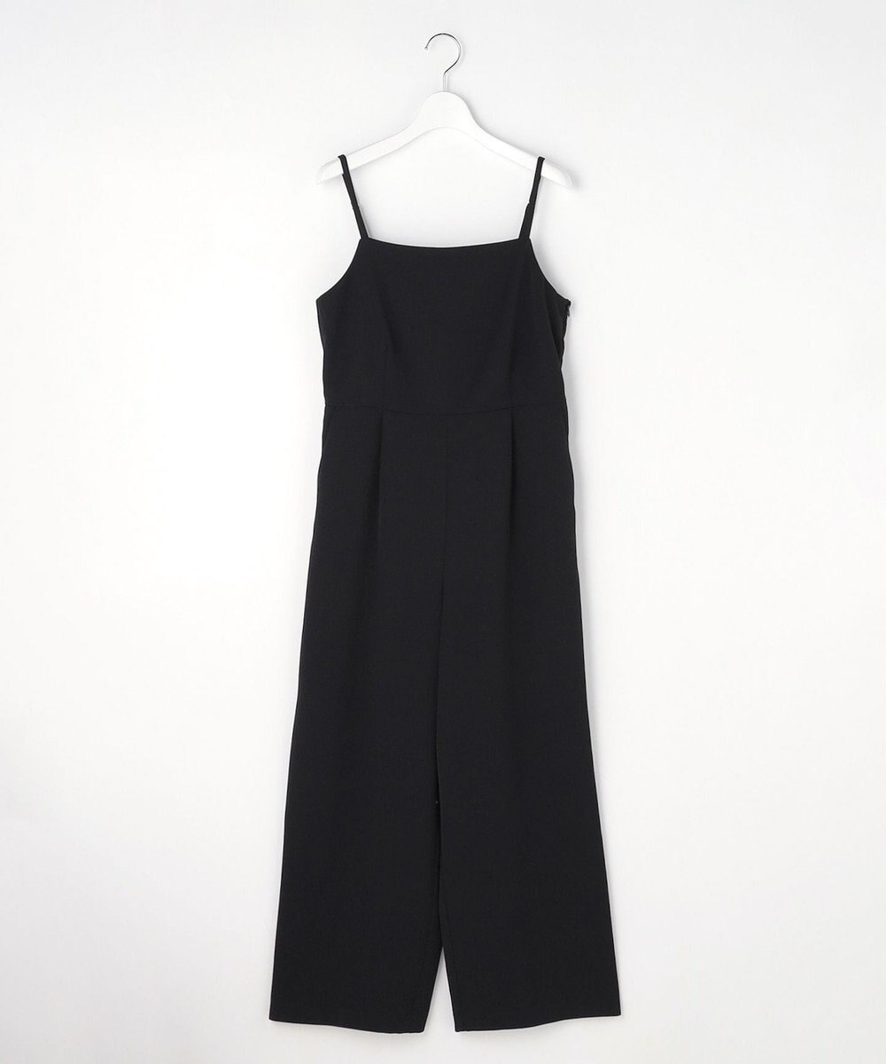 ANY SIS 【2SET】ジャガード ケープ トップス × サロペット 