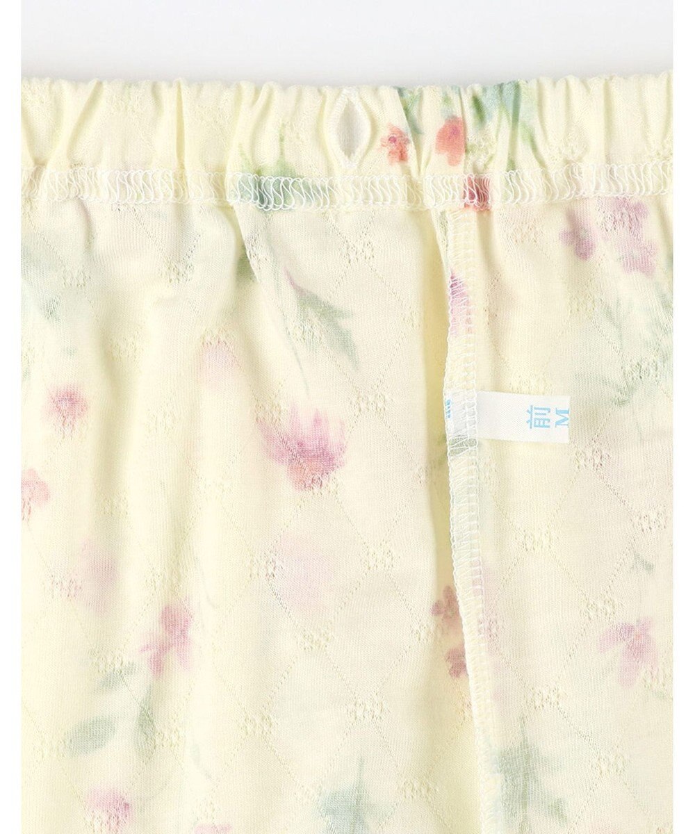 Wing パジャマ 長袖 長ズボン 綿混(本体) ジャカード天竺素材 レディース EP8073 ウイング／ワコール 