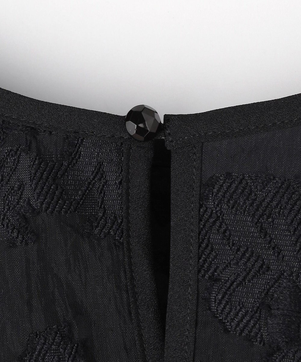 ANY SIS 【2SET】ジャガード ケープ トップス × サロペット 