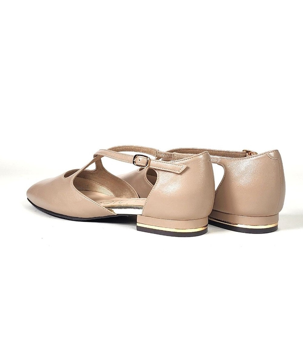 Dominic3 クロスストラップ セパレートパンプス 