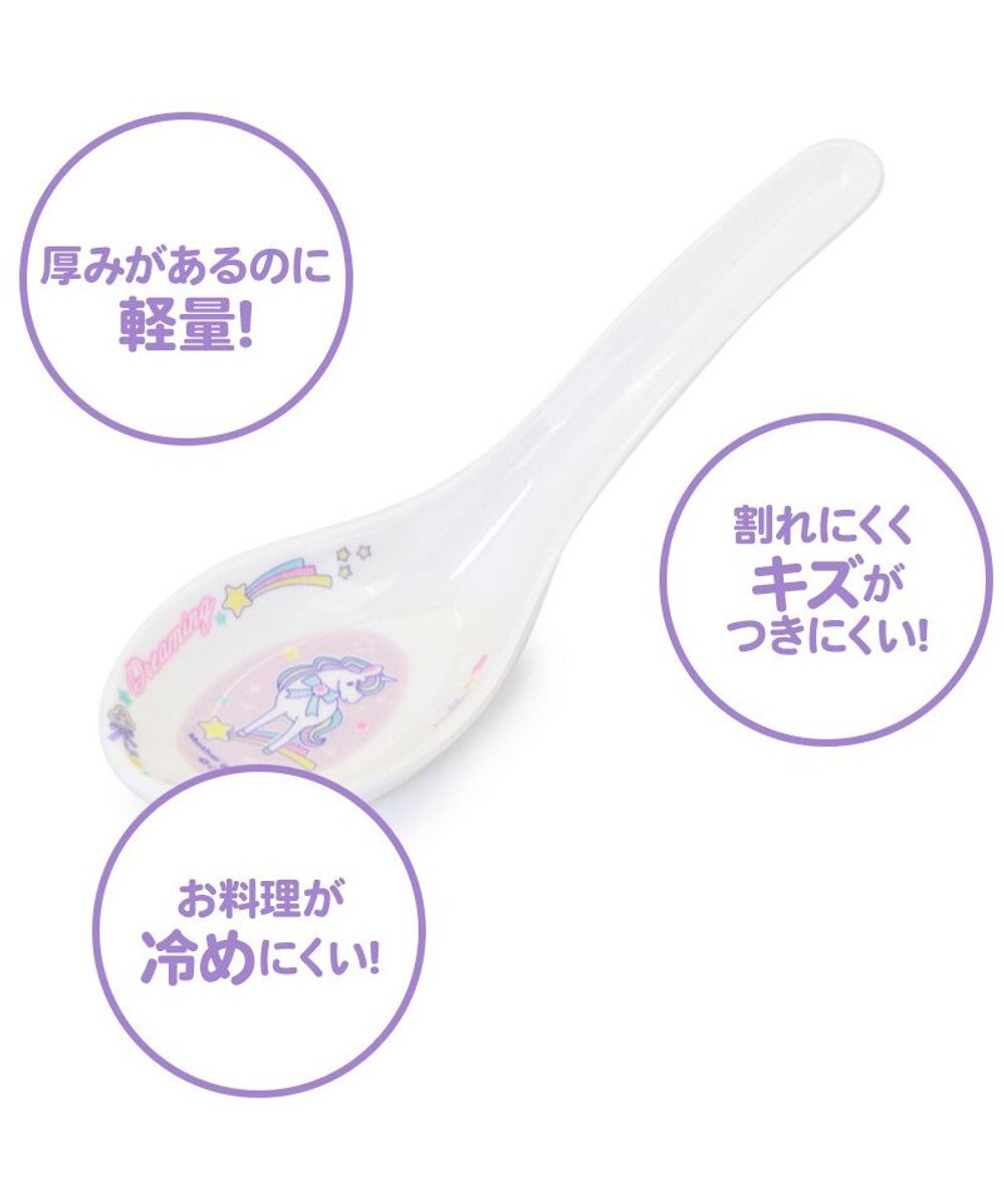 マザーガーデン ユニコーン メラミン食器 レンゲ 単品 / Mother garden