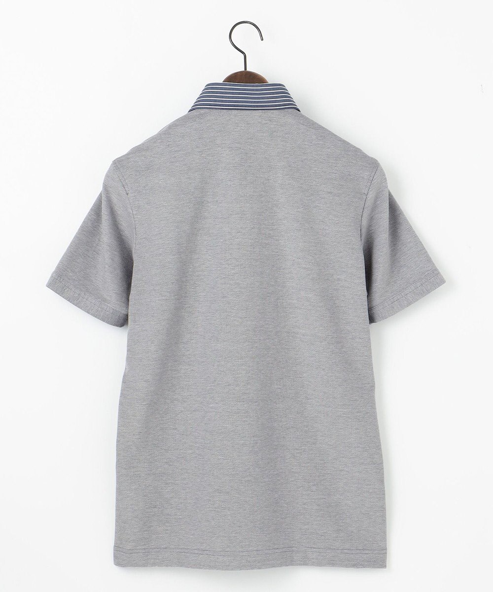 JOSEPH ABBOUD 【速乾 / お手入れ簡単】 猛暑に最適！シャンブレーポロシャツ 