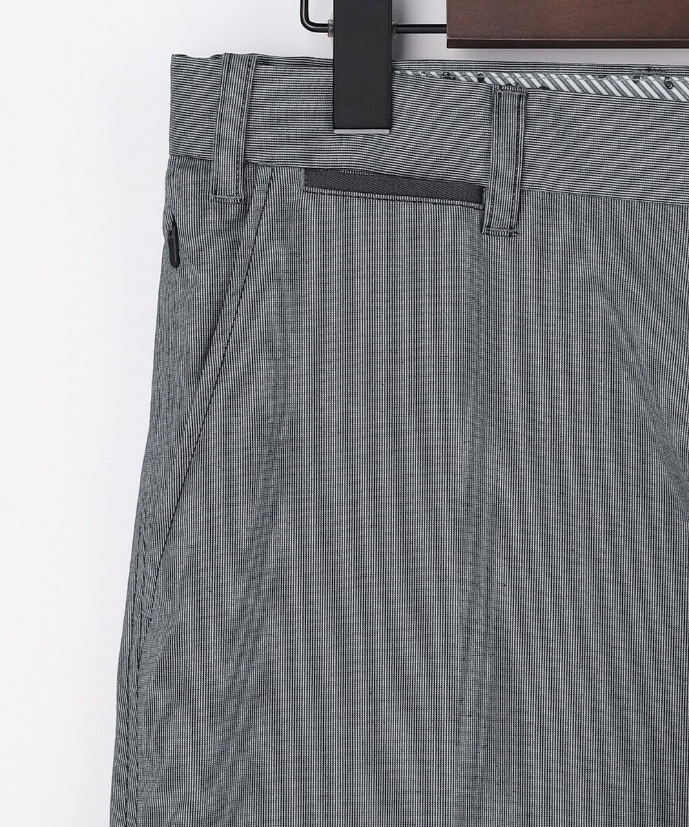 JOSEPH ABBOUD 【キングサイズ・ウエストも伸びる!/ストレッチ/軽量/Eco撥水/オーガニックコットン使用】マイクロピケストレッチ パンツ 