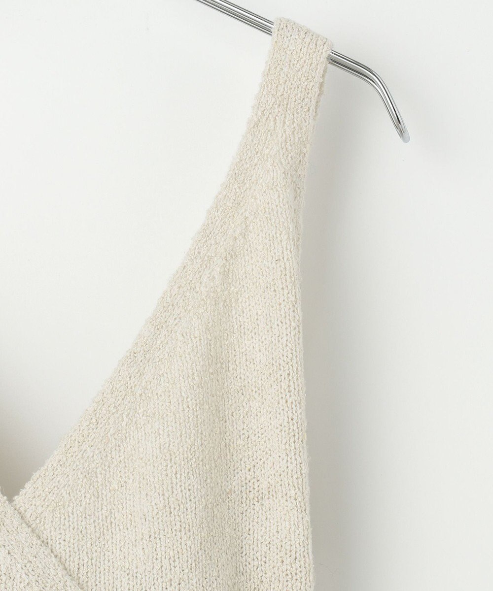 #Newans 【洗える】カシミヤブレンドバルキーニットビスチェ 