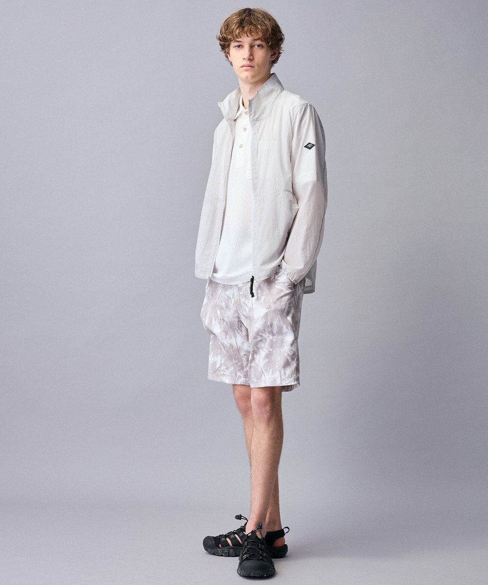 JOSEPH ABBOUD MOUNTAIN 【軽量/ECO撥水/ポケッタブル】ナイロンフライリップ ブルゾン 