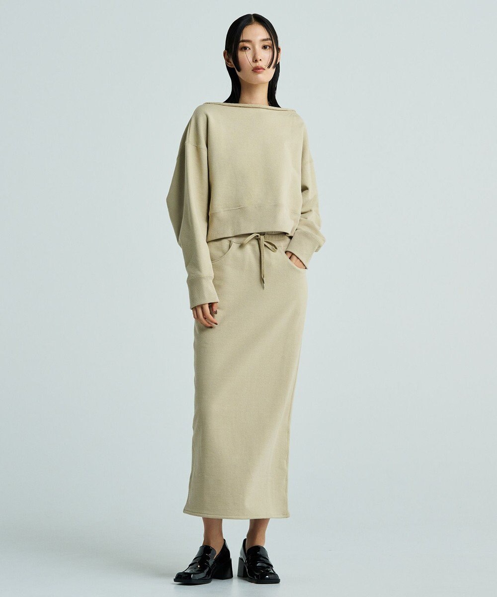 uncrave スウェット ショートトップス（uncrave WHITE） 