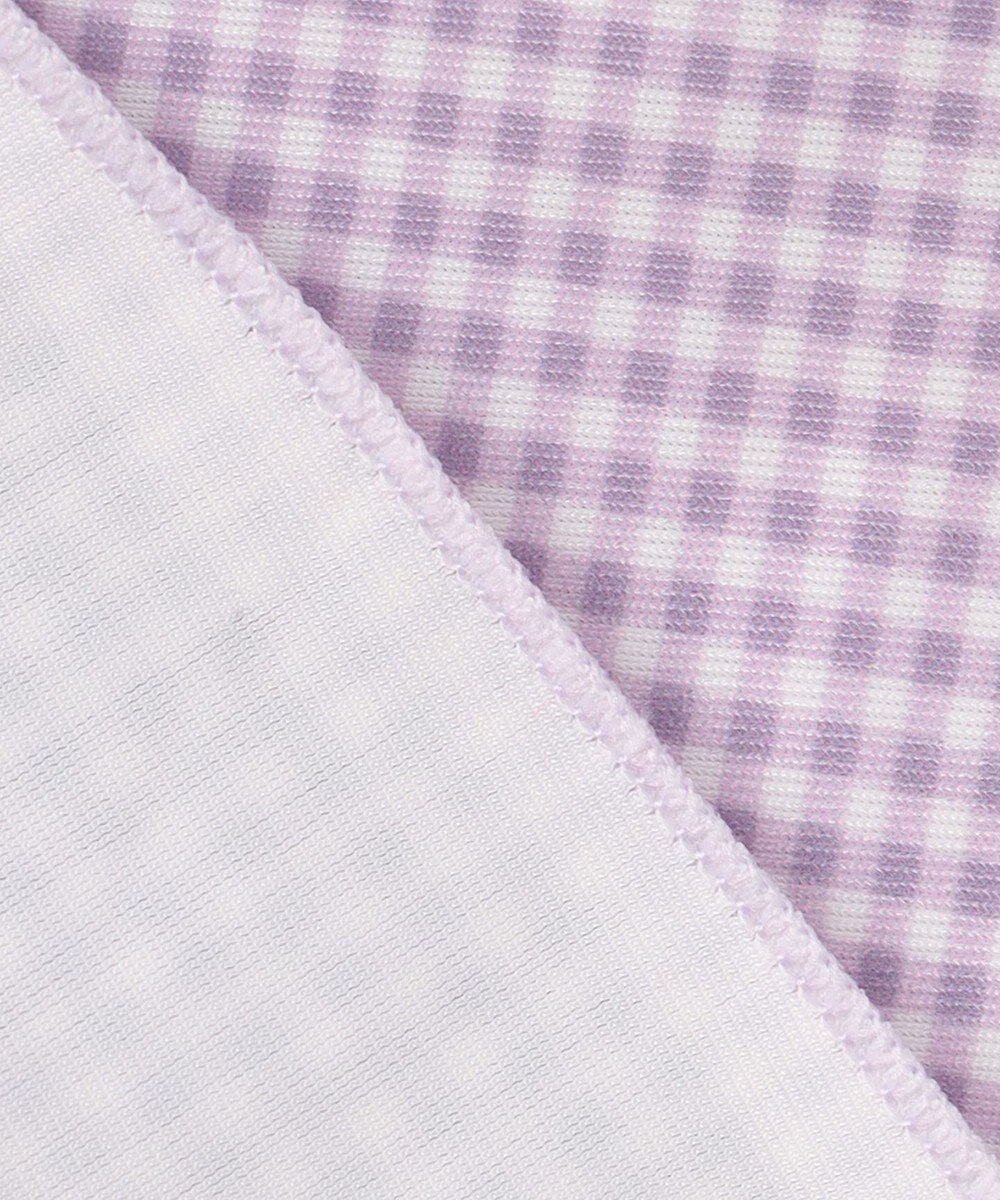 ANY KIDS ギンガムチェック×花柄セパレート水着 