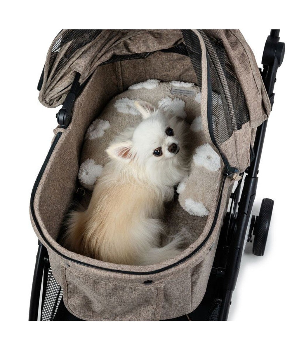 PET PARADISE ペットパラダイス 遠赤外線 ボアピロー 《お花柄》 