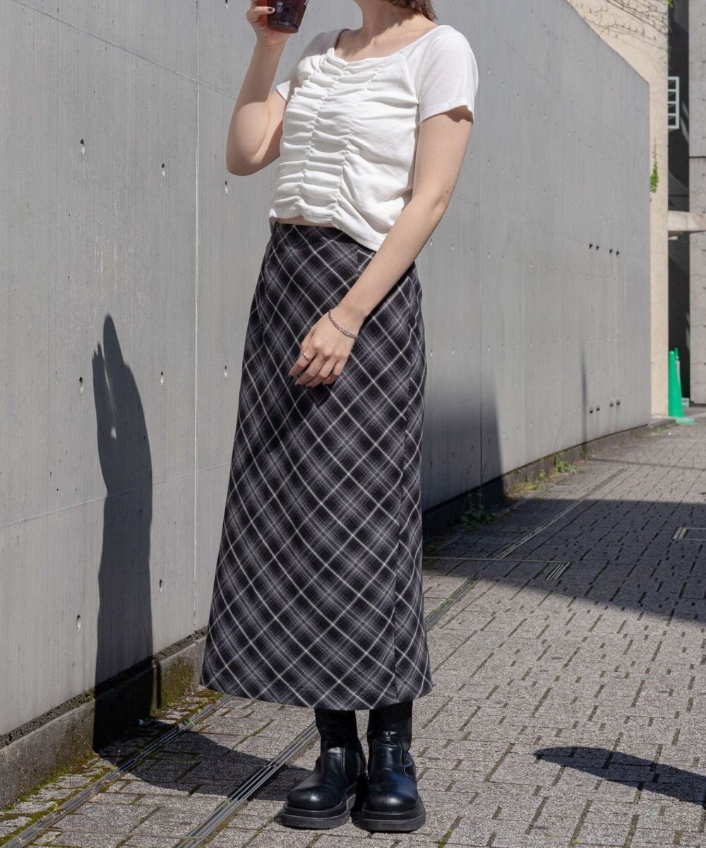 WEGO 2WAYシャーリングオフショルT 