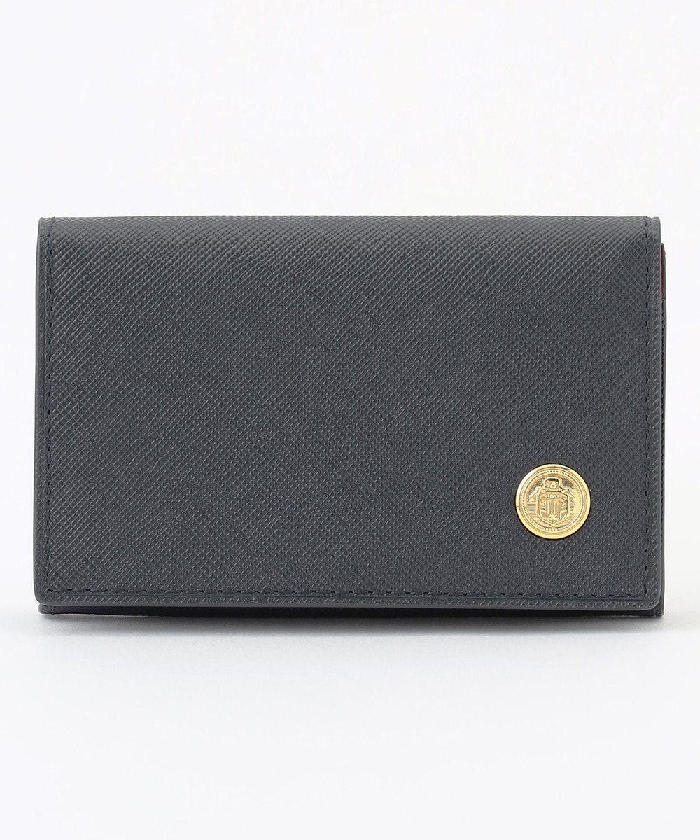 J.PRESS MEN 【MORPHO×J.PRESS】エンブレムボタン 名刺入れ(ササマチＷ) 