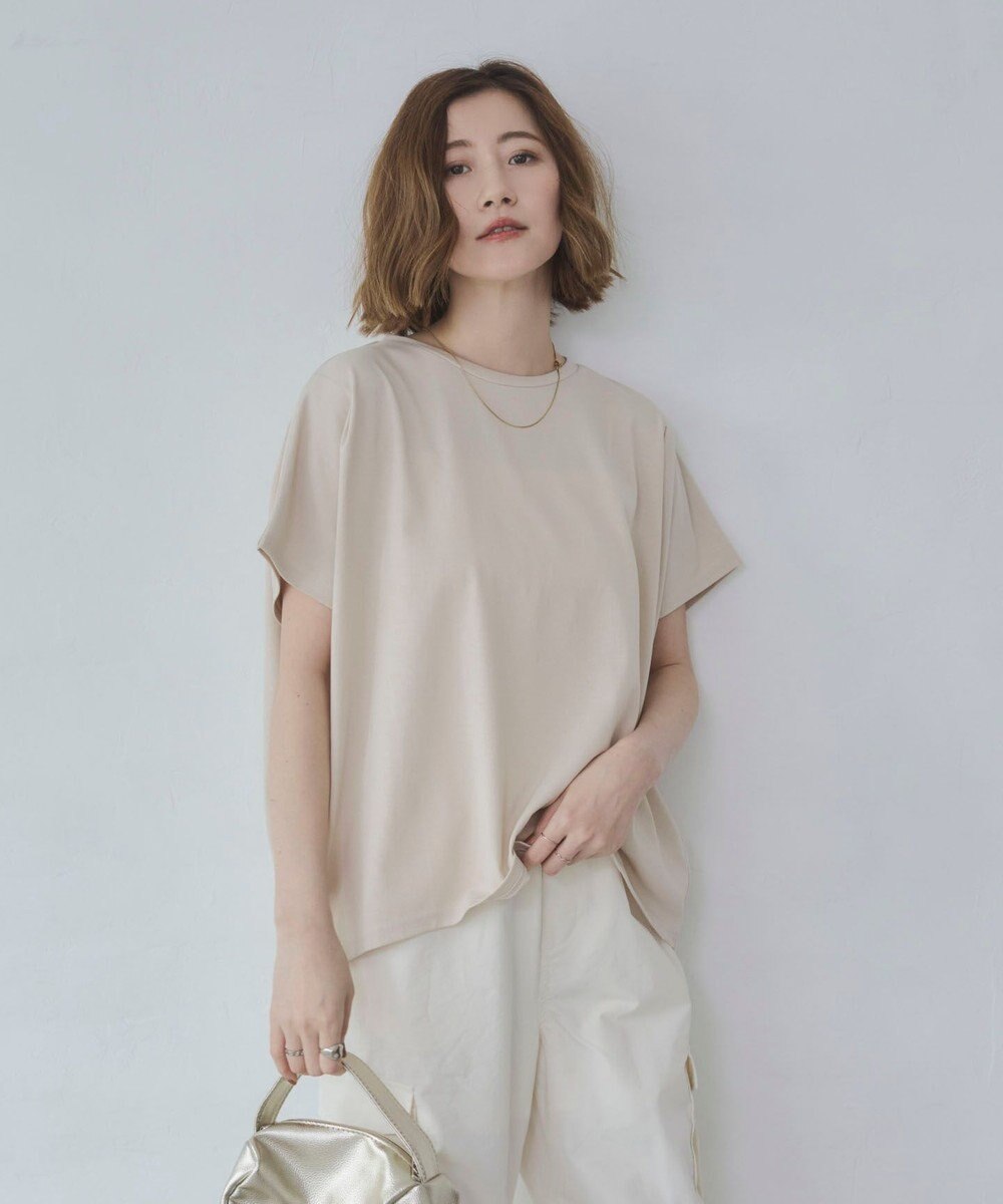 WEGO 【2026春夏新作】接触冷感フレンチスリーブT 