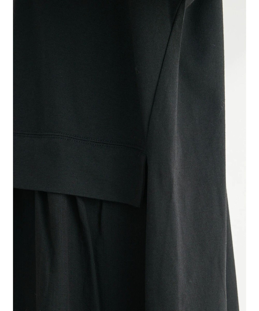 Green Parks 布帛ドッキングカットソーワンピース 