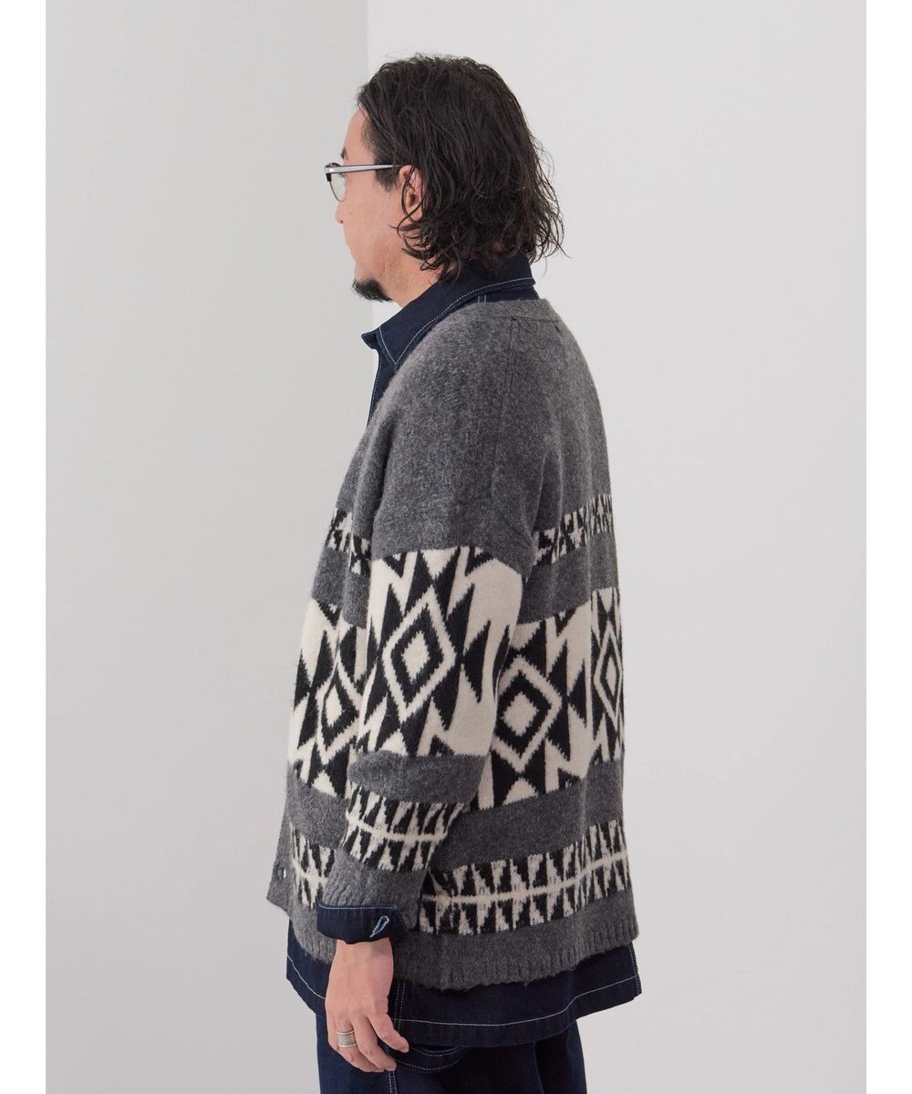 CRAFT STANDARD BOUTIQUE 【男女兼用】オルテガ柄カーディガン 