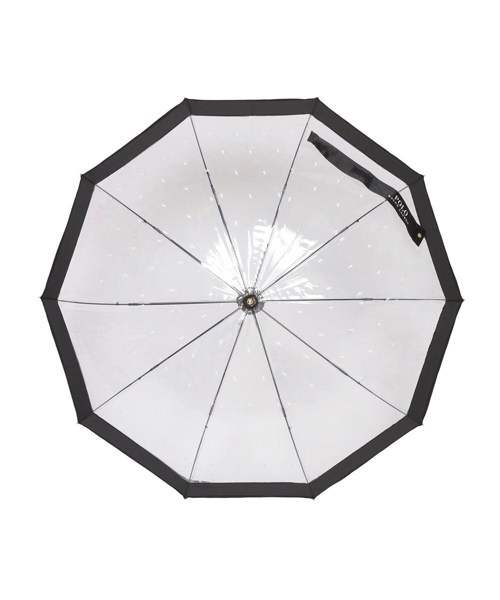 MOONBAT POLO RALPH LAUREN（ポロ ラルフローレン） 長傘 ビニール傘 ポロポニー バイカラー 10本骨 