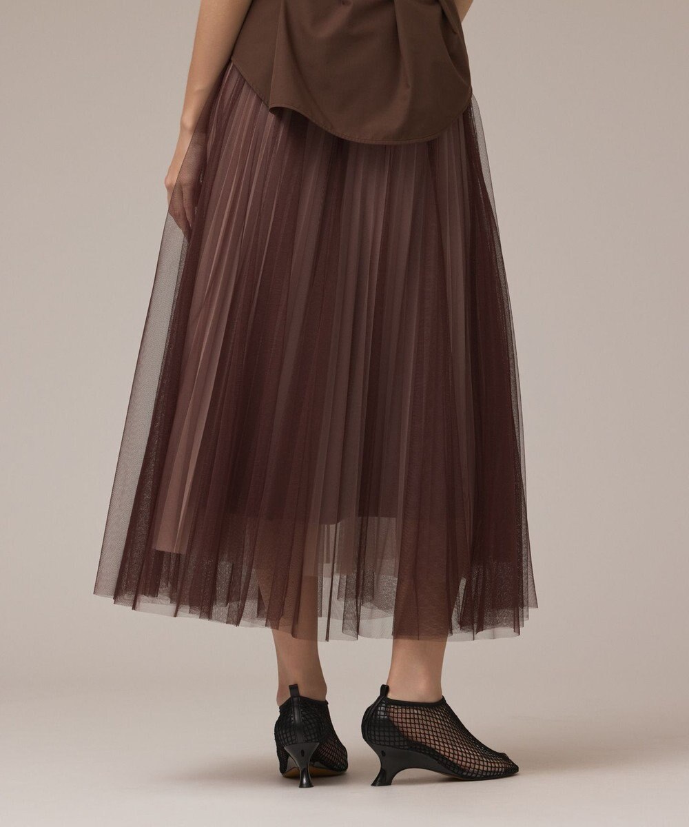 GRACE CONTINENTAL チュールリバーシブルスカート 