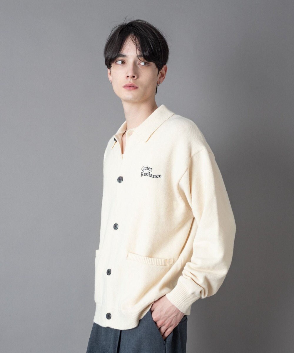 WEGO 【ユニセックス着用ITEM】ワンポイントニットシャツ（LS） 