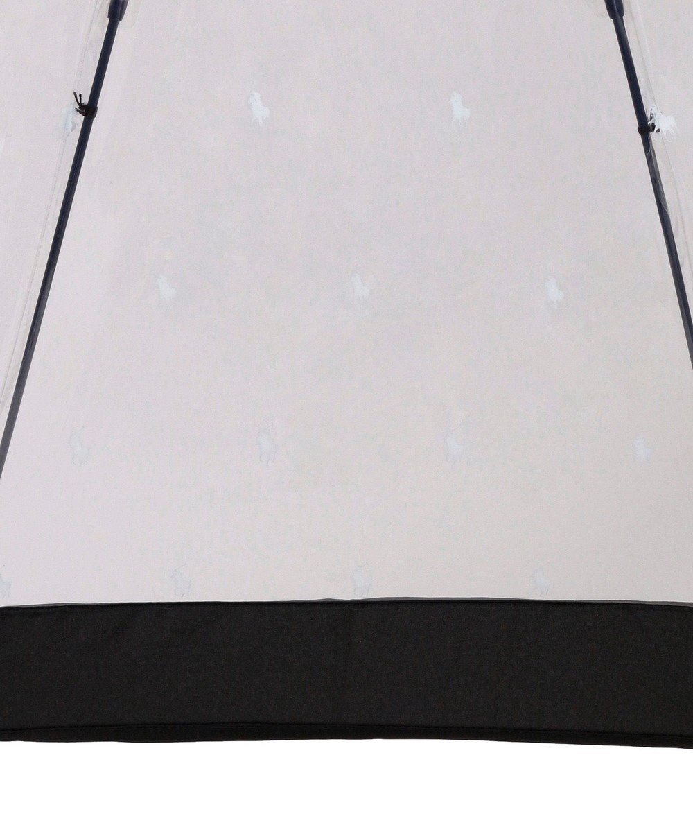 MOONBAT POLO RALPH LAUREN（ポロ ラルフローレン） 長傘 ビニール傘 ポロポニー バイカラー 10本骨 