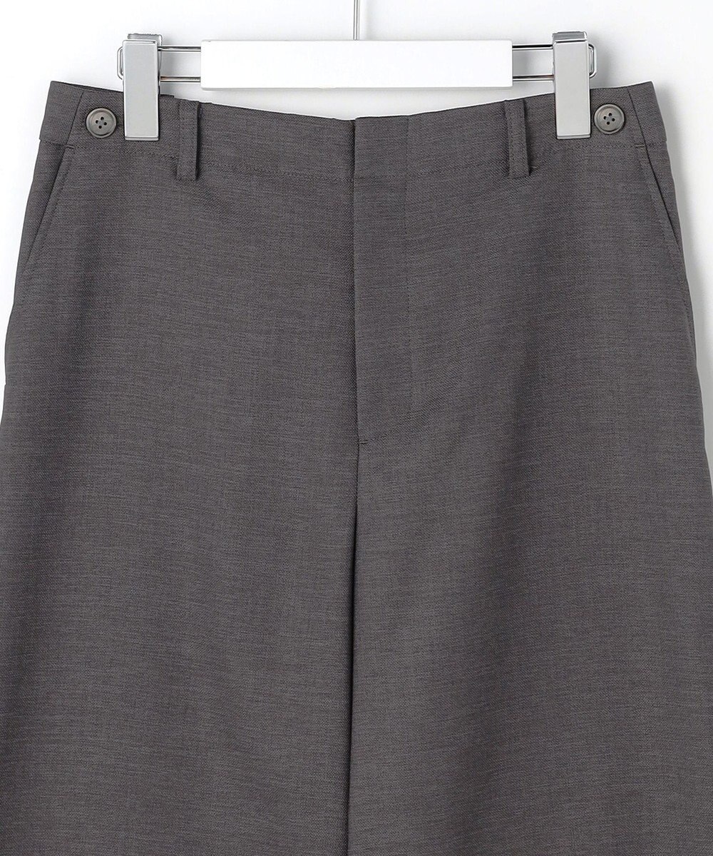 J.PRESS LADIES L FLAXASAオックス ワイド ストレート パンツ 