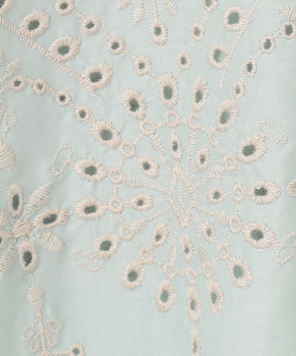 自由区 S 【カタログ掲載・洗える】エンブロイダリーローン ブラウス 