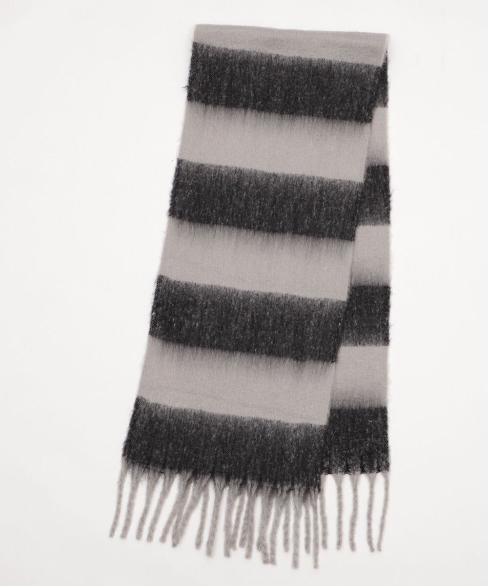 WEGO 【マフラー/ユニセックス着用】ワイドフリンジストール 